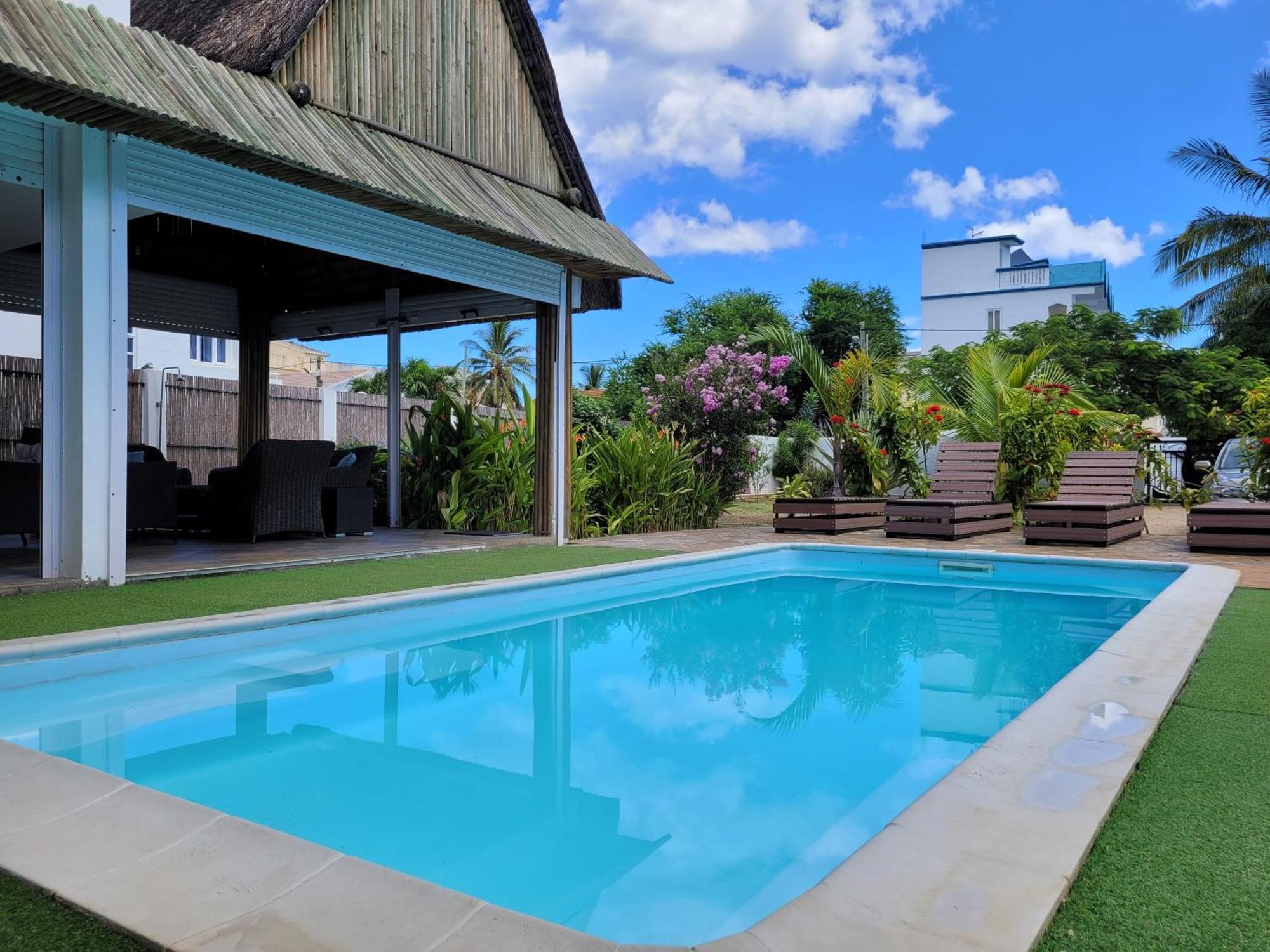 Villa Kayana Flic en Flac Bagian luar foto